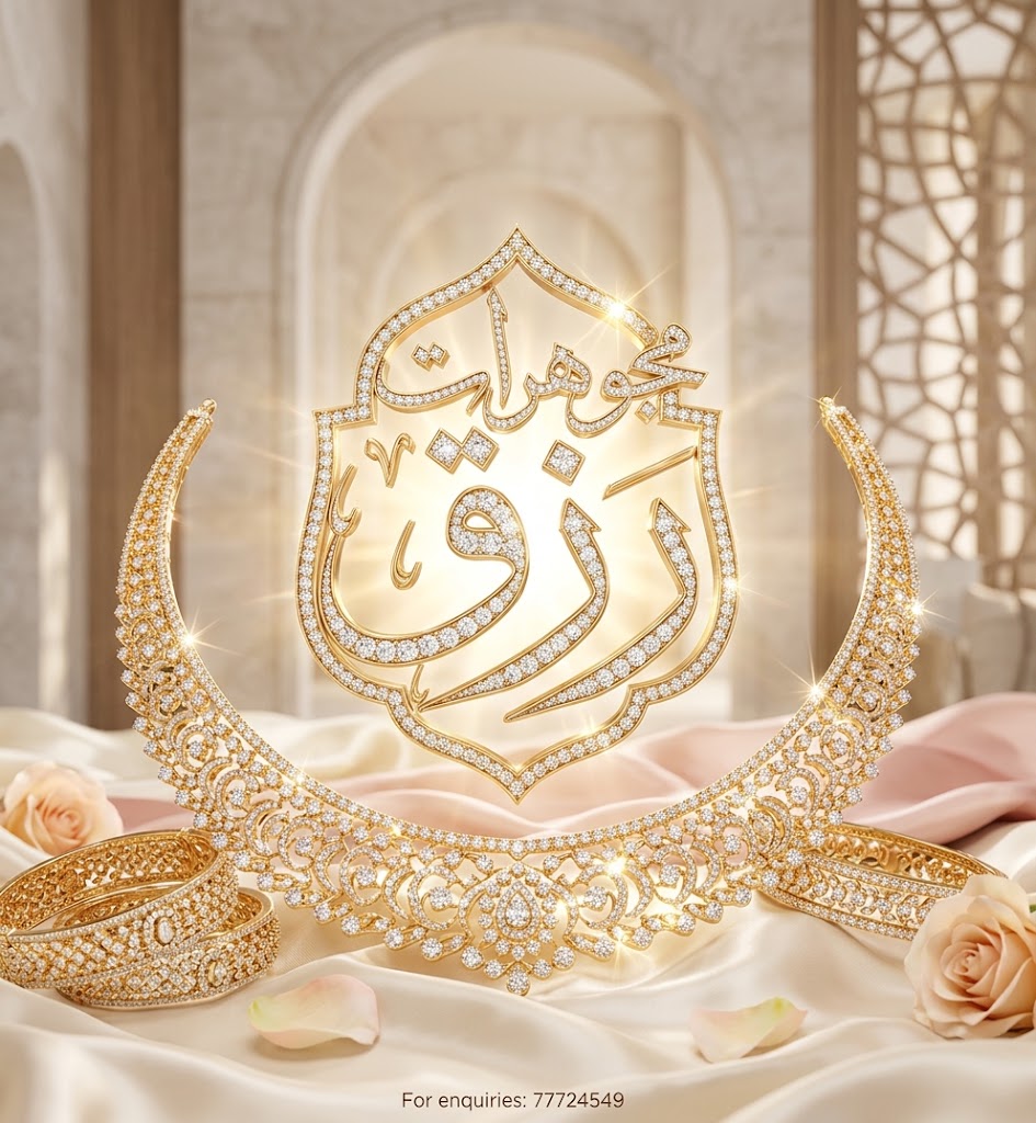 Rizque Jewels Arabic Calligraphy Masterpiece